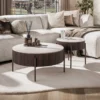 Salontafelset met keramieken blad - Giani Ceramo