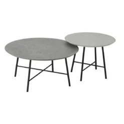 Salontafel set rond mortex - DTP Home Scala Delta