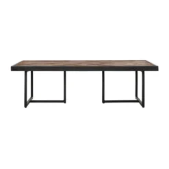 Salontafel visgraat teakhout - DTP Home Criss Cross