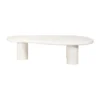 Salontafel wit organische vorm - Richmond Interiors Bloomstone