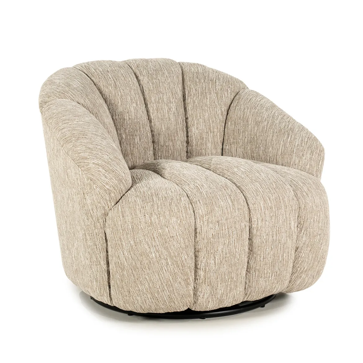 Schelpvormig fauteuil - By-Boo Sogno