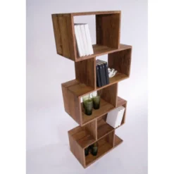 Sheeshamhout wandkast Zig Zag - Kare Design Authentico Zick Zack