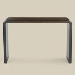 Sidetable gebogen hout - Bodio Ayan