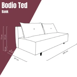 Slaapbank - Bodio Ted