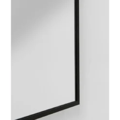 Smalle spiegel zwart 180x30 cm - Kare Design Bella