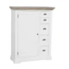 Spekkast wit hout - Tower Living Fleur