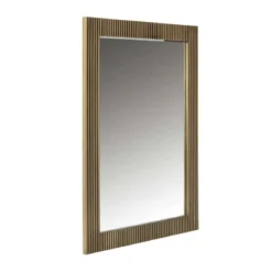 Spiegel messing met ribbels - Richmond Interiors Ironville