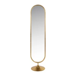 Staande spiegel goud ovaal - Richmond Interiors Moya