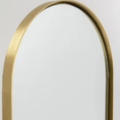 Staande spiegel messing - Kare Design Curve