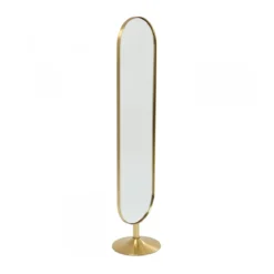Staande spiegel messing - Kare Design Curve