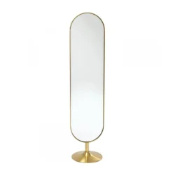 Staande spiegel messing - Kare Design Curve