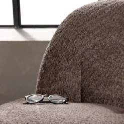 Stijlvolle boulene fauteuil - Lavis Omaha