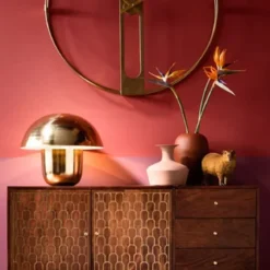 Tafellamp van messing - Kare Design Mushroom 44