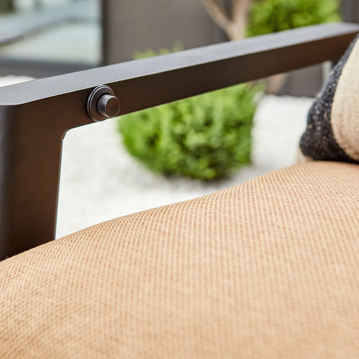 Tuin loungestoel verstelbaar - Brafab Slide