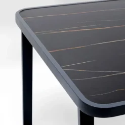 Tuintafel 4-persoons zwart - Kare Design Santos