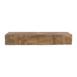 TV-meubel mangohout met golvend front - Giani Ocean