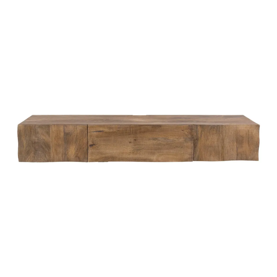 TV-meubel mangohout met golvend front - Giani Ocean