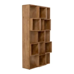 Vakkenkast massief mango hout - Kare Design Cubes Balance