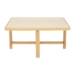 Vierkante salontafel travertin - Eleonora Vidar