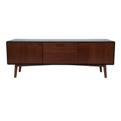 Vintage tv-meubel donker hout - Dutchbone Juju