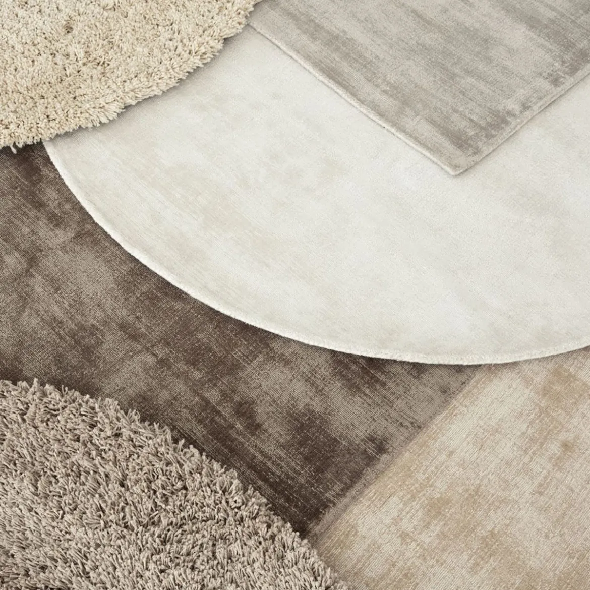 Vloerkleed laagpolig viscose - Must Living La Belle