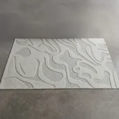 Vloerkleed met organische print - Bodio Hana