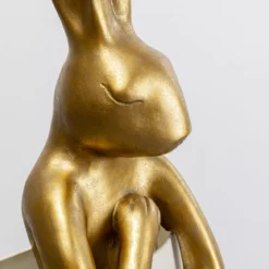 Vloerlamp goud konijn - Kare Design Rabbit Gold/White