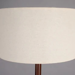 Vloerlamp met travertin voet - Dutchbone Jackson