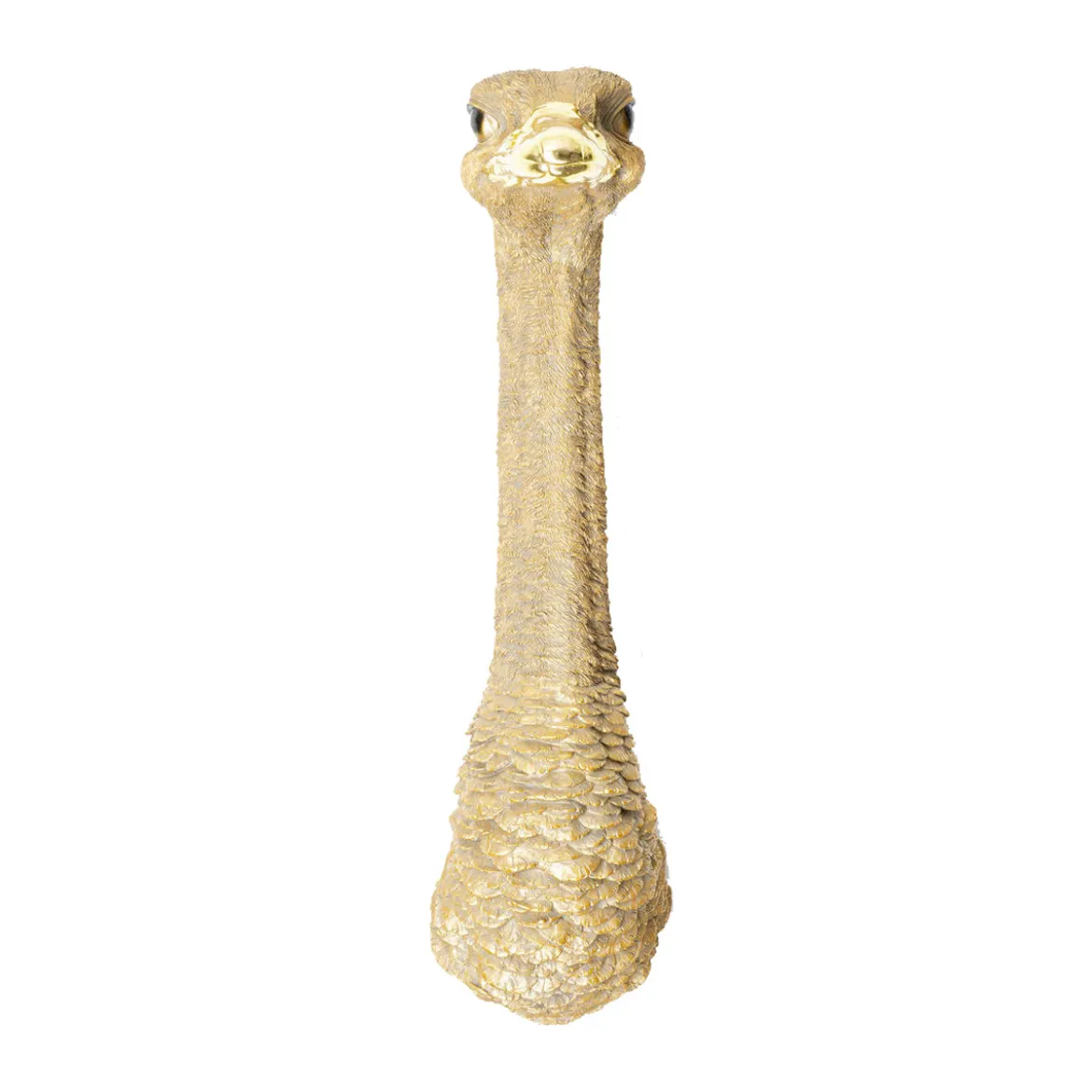 Wanddeco struisvogel goud - Kare Design Ostrich Gold