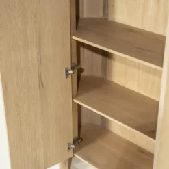 Wandkast eiken met wit marmer - Eleonora Don