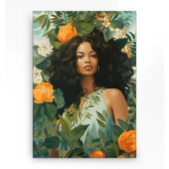 Wandkleed in frame - Urban Cotton Rosita
