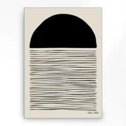 Wandkleed in frame - Urban Cotton Element