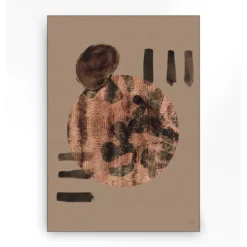 Wandkleed in frame - Urban Cotton Wabi-Sabi Lifelines