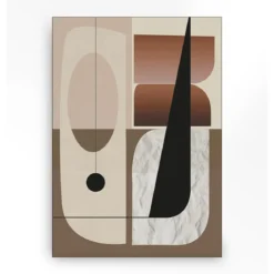 Wandkleed in frame - Urban Cotton Refined