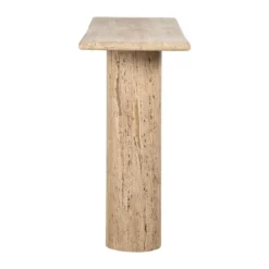 Wandtafel beige travertin marmer - Richmond Interiors Hampton