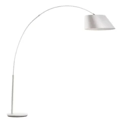 Witte design booglamp - Zuiver Arc