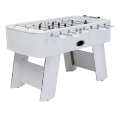 Witte tafelvoetbal tafel - Kare Design Soccer Table Style
