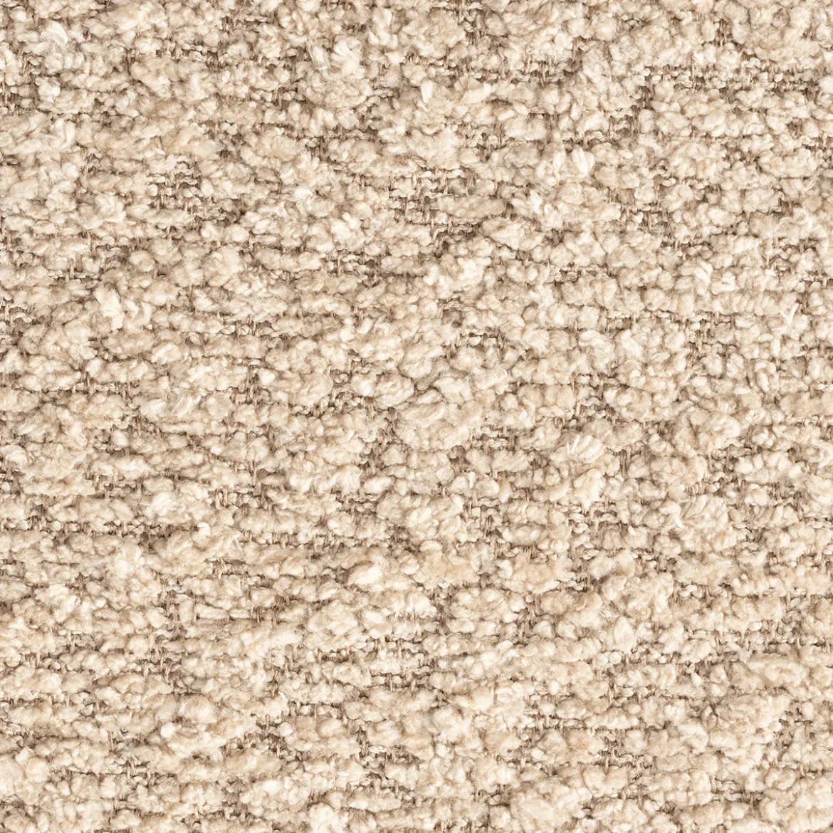 Zwart bankje met beige kussen - Dutchbone Shiho