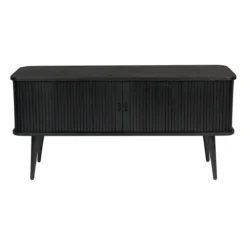 Zwart design tv-dressoir - Zuiver Barbier Black