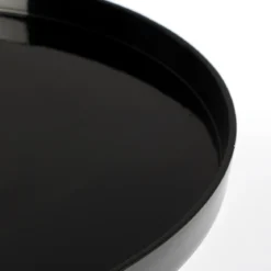 Zwarte design bijzettafel - Zuiver Shiny Bomb