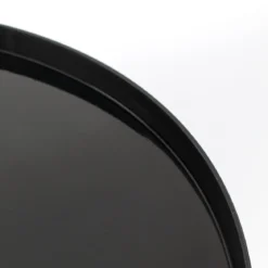 Zwarte design salontafel rond - Zuiver Shiny Bomb