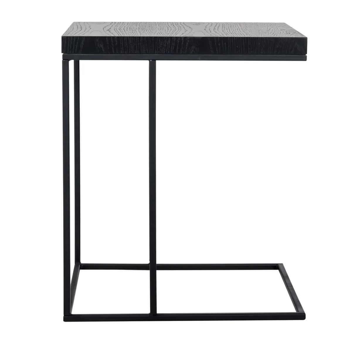 Zwarte laptoptafel eiken hout - Richmond Interiors Oakura