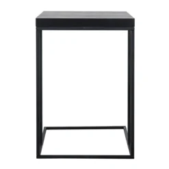 Zwarte laptoptafel eiken hout - Richmond Interiors Oakura
