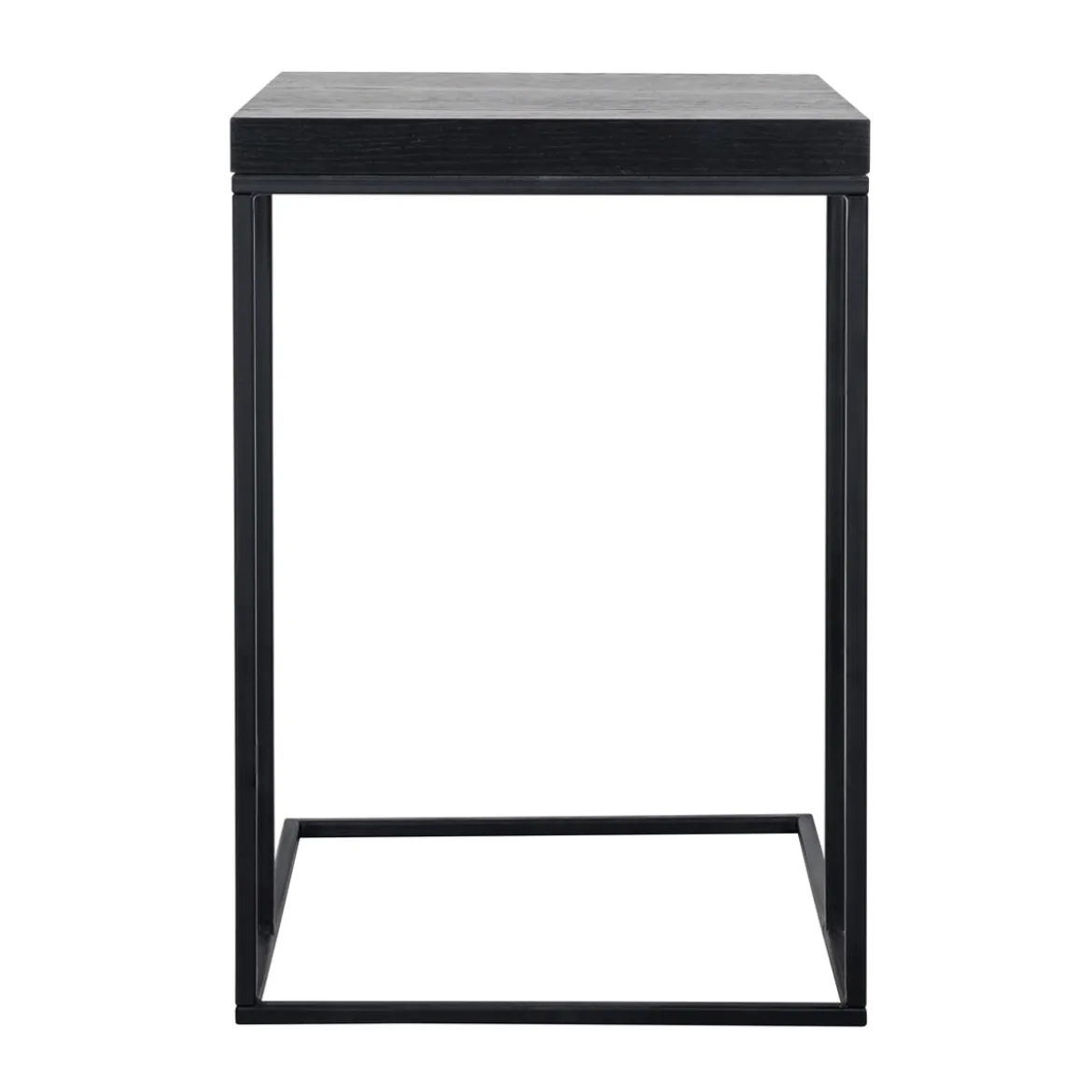 Zwarte laptoptafel eiken hout - Richmond Interiors Oakura