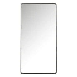 Zwarte spiegel met opstaande rand - Kare Design Ombra Soft