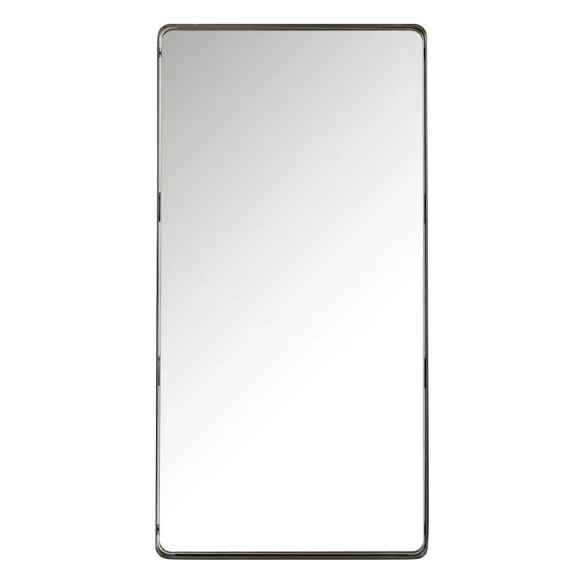 Zwarte spiegel met opstaande rand - Kare Design Ombra Soft