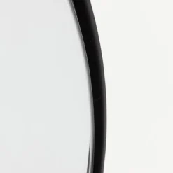 Zwarte spiegel organisch 71x71cm - Kare Design Goteborg