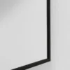 Zwarte spiegel smal 130x30 cm - Kare Design Bella