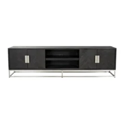 Zwart visgraat tv-meubel - Richmond Interiors Blackbone