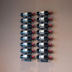 Zwart wijnrek muur - Bodio Reserva 8